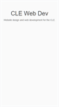 Mobile Screenshot of clewebdev.com